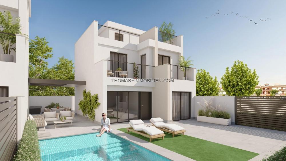 neubausiedlung-mit-12-exklusiven-freistehenden-villen-jede-mit-privatem-pool-und-dachterrasse-in-los-alcazares-spanien